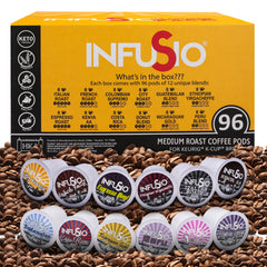 InfuSio espresso blend pod, ready for quick mornings.