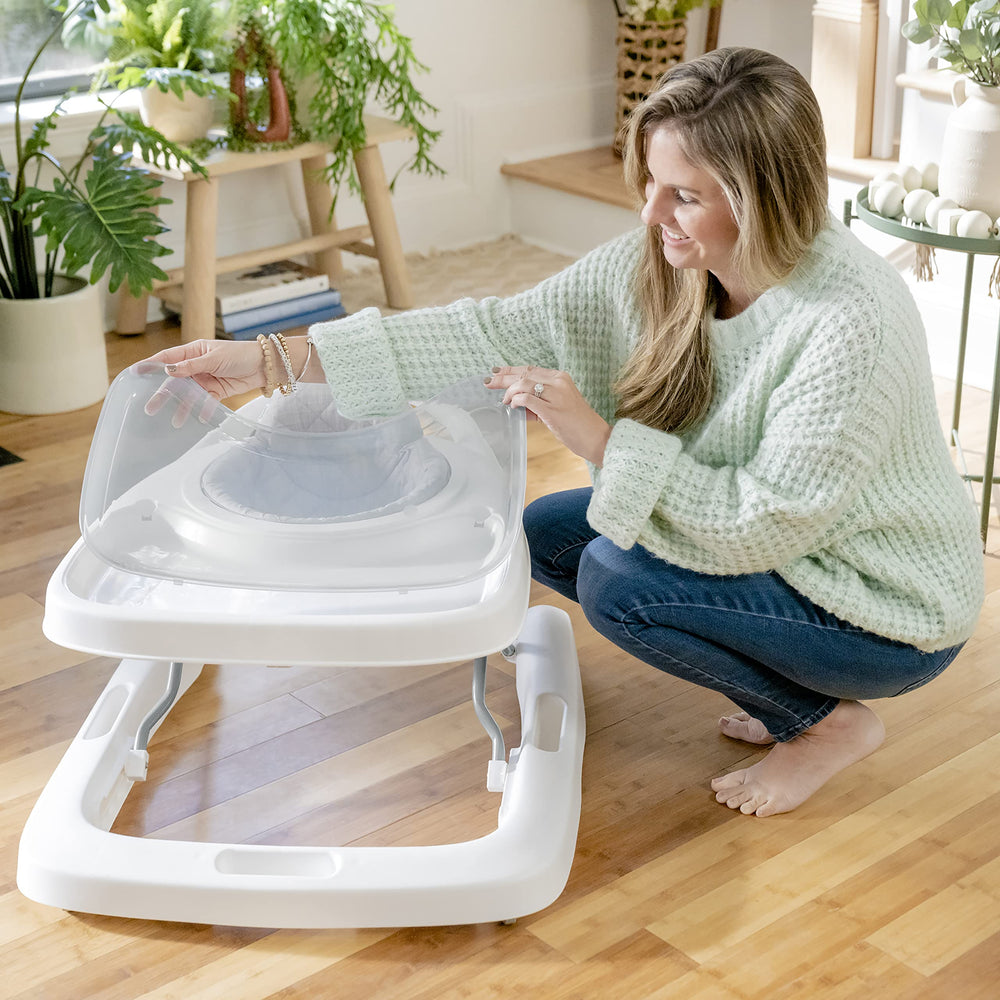 Foldable travel handles on Ingenuity Step & Sprout walker