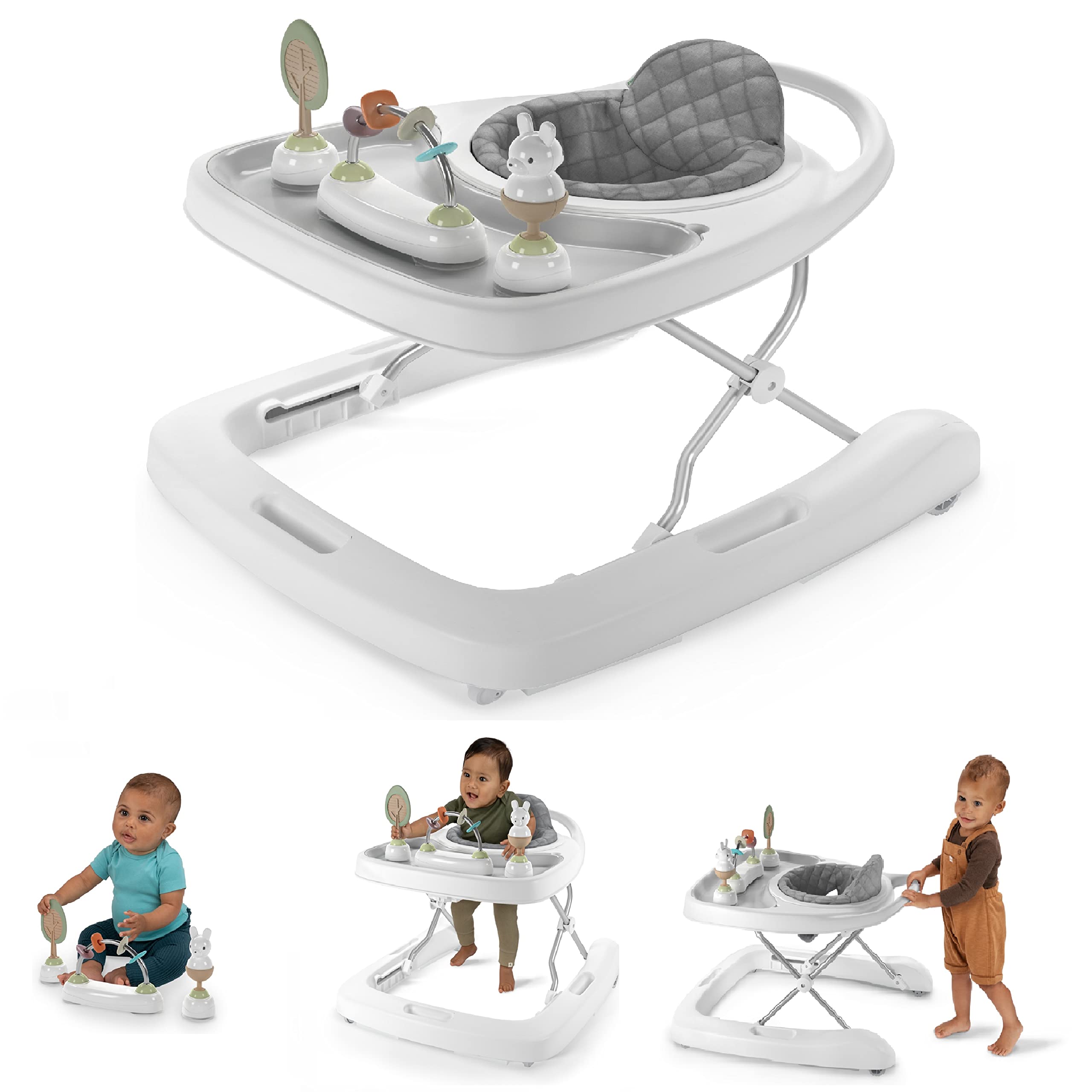 Ingenuity Step & Sprout walker in activity mode supporting early steps