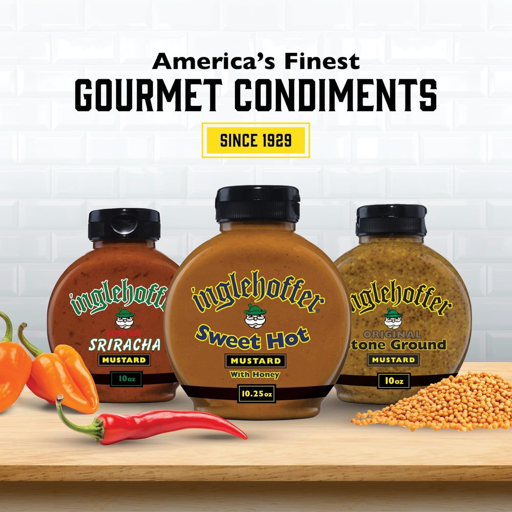Inglehoffer as a base for honey mustard dressings, boosting versatility
