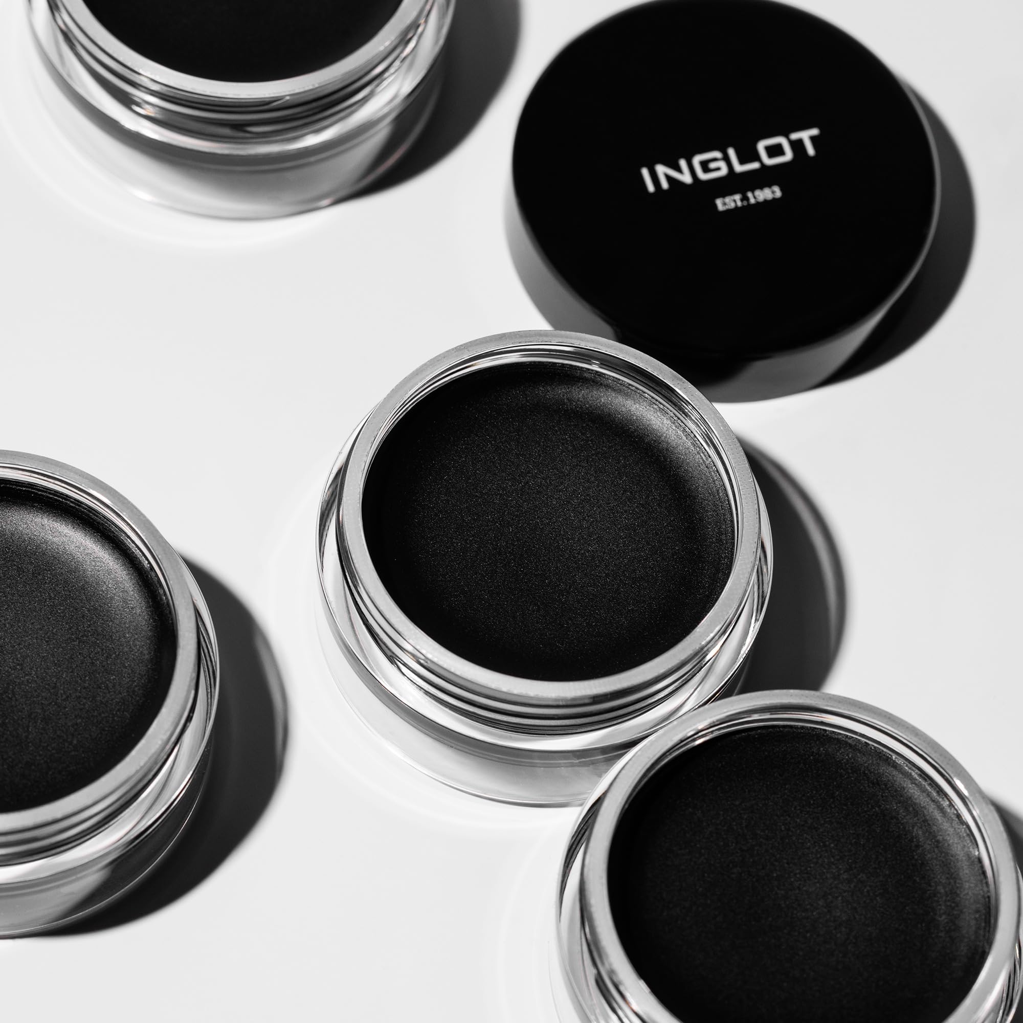 Inglot AMC Eyeliner Gel travel-friendly design fits in a purse.