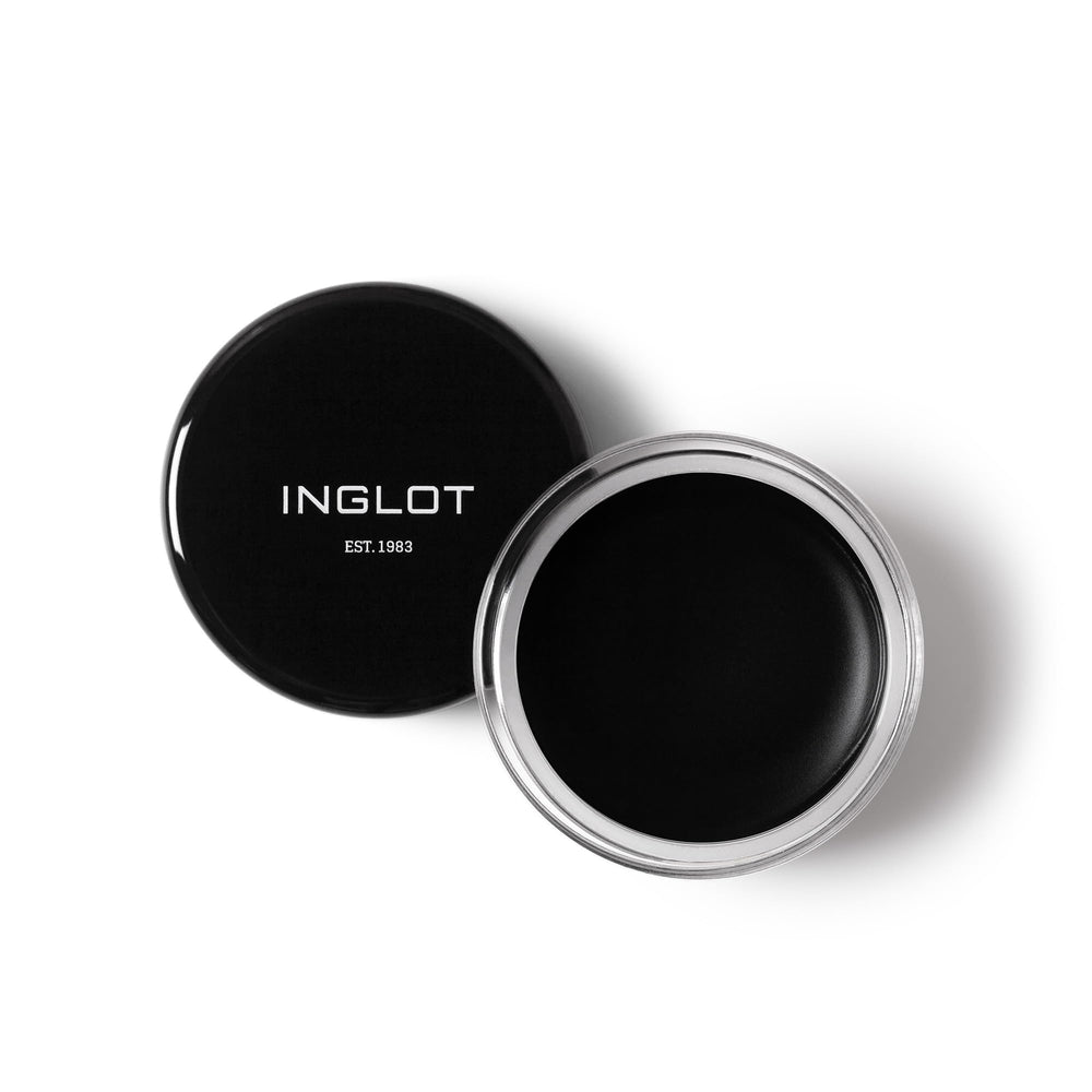 Inglot AMC Eyeliner Gel waterproof tube defines bold lines with lasting wear.