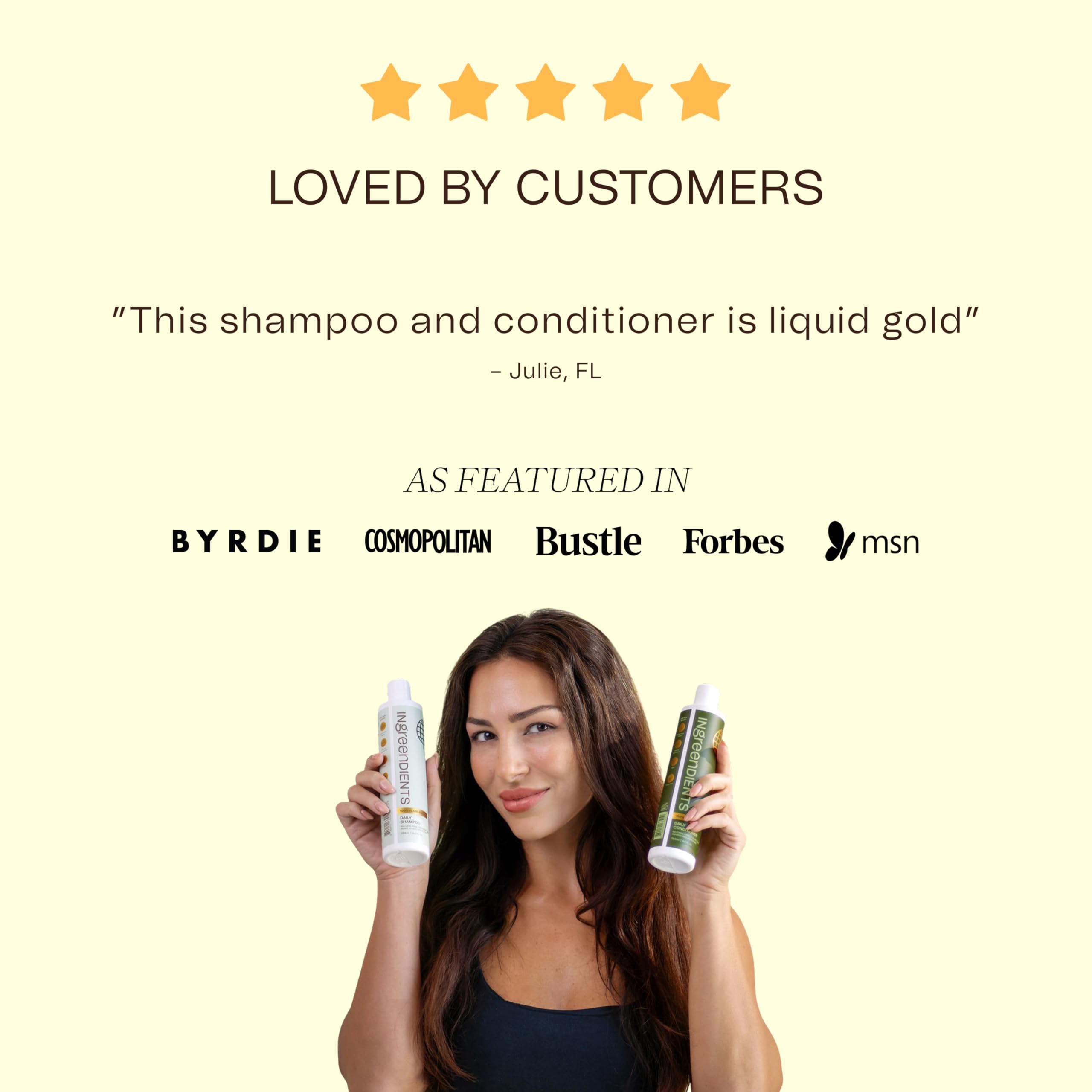 Ingreendients tea tree oil detail for refreshing scalp