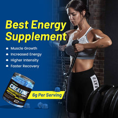 inGreens Creatine Gummies being poured into a glass signals easy dosing.