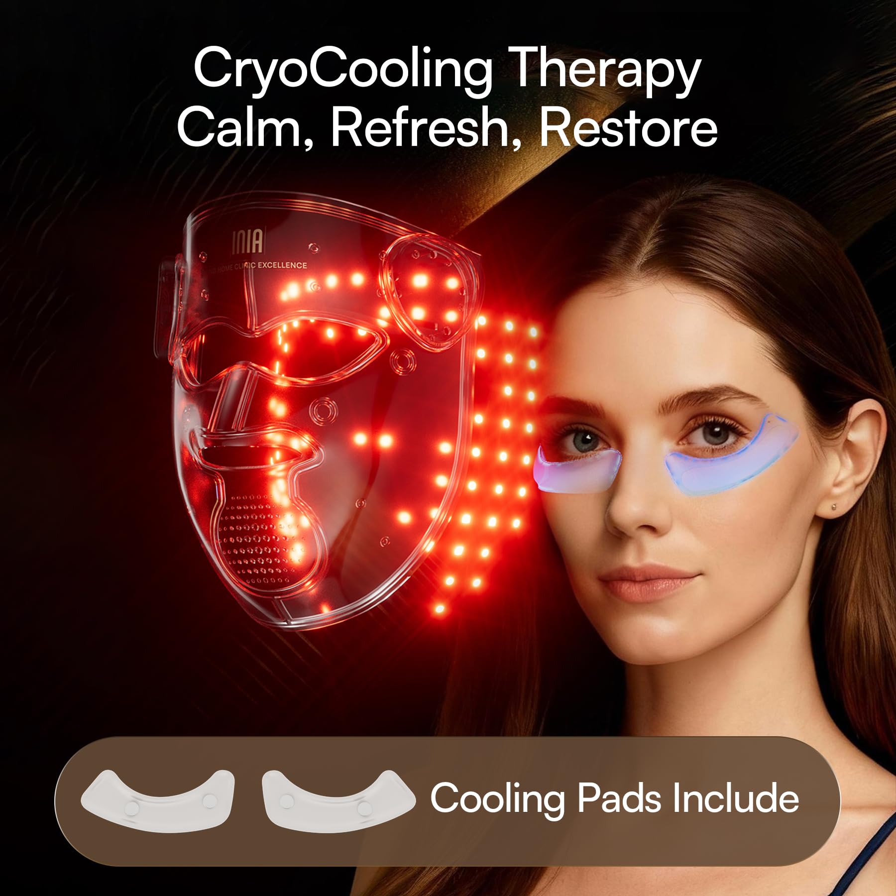 INIA Glow 4D travel-friendly design fits skincare on the go.