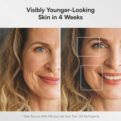 INIA Glow Mask showing 850nm NIR light for deeper skin engagement.