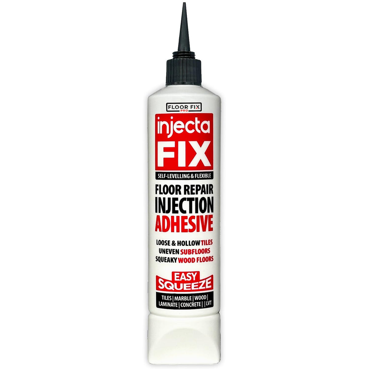 Injectafix Floor-Fix Pro with built-in syringe tip for precise tile repairs