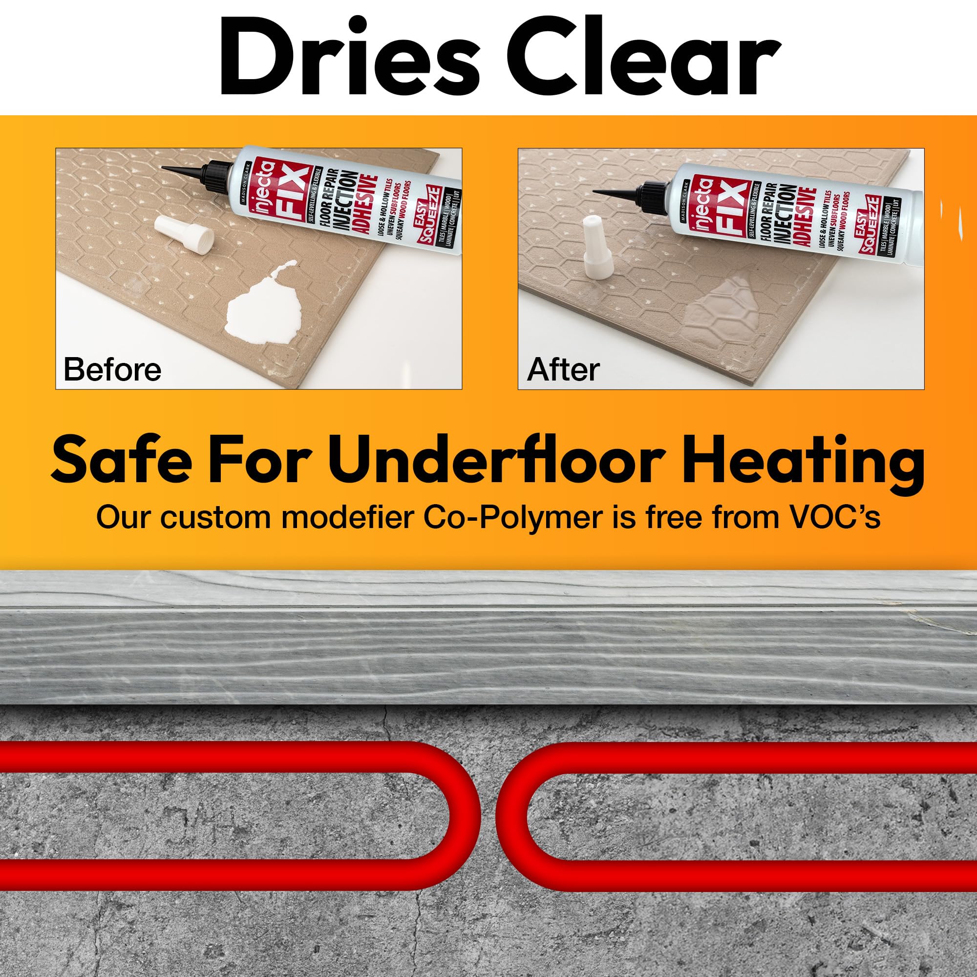 UK-made Floor-Fix Pro by trade experts ensures premium performance