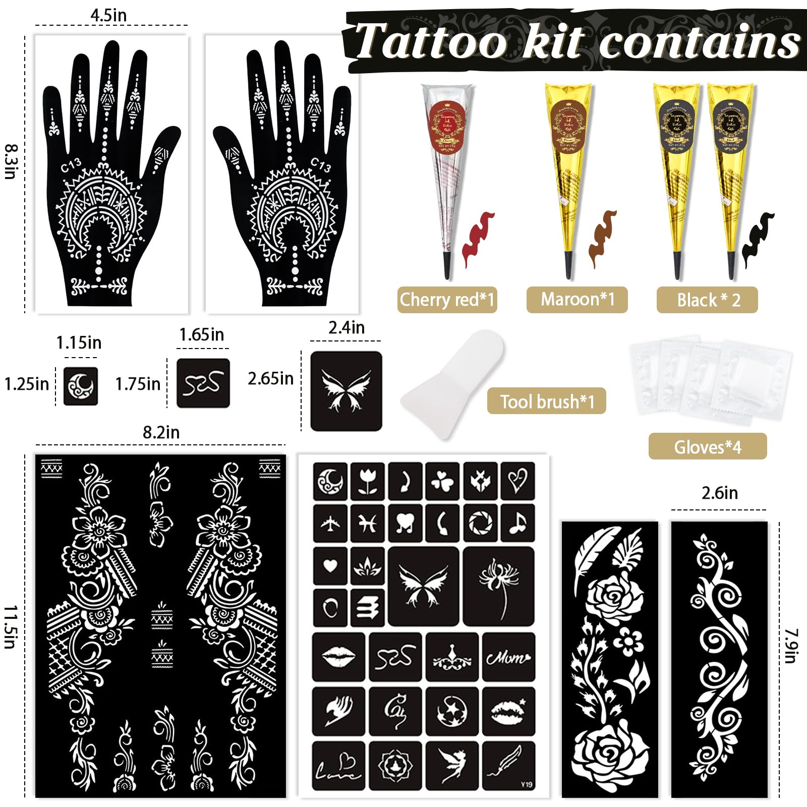InkForge tattoo cones in three colors deliver vibrant designs that last.