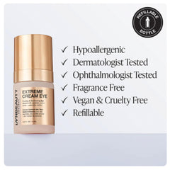 Innbeauty Project Extreme Eye Cream refill-pack image; eco-friendly design reduces waste