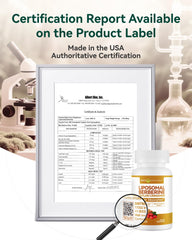 Liposomal berberine packaging and capsules by Inner Brightness.