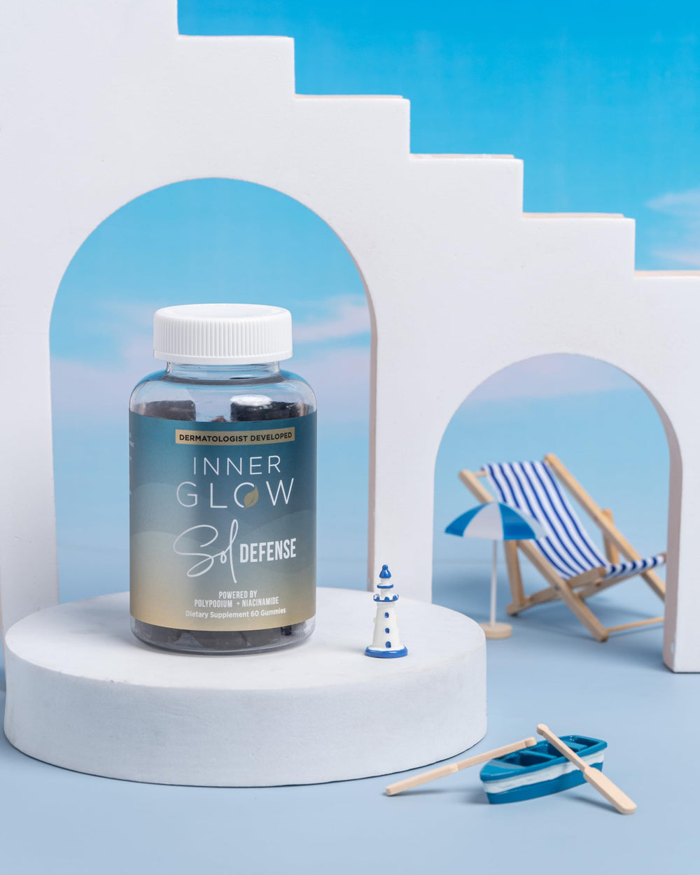 Inner Glow Sol Defense Gummies morning routine with vitamins for consistency.