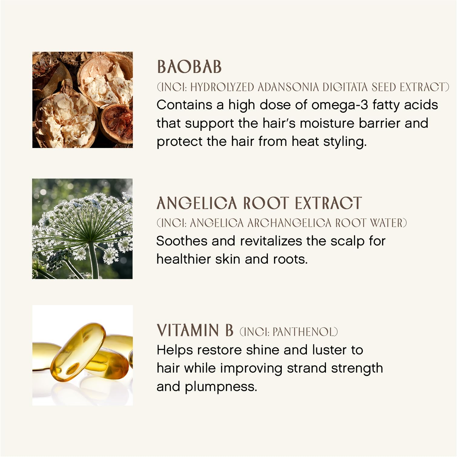 INNERSENSE Baobab and Angelica Root care for heat and UV exposure.