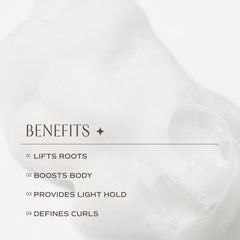 INNERSENSE I Create Lift foam defines curls with light hold and smooth finish.