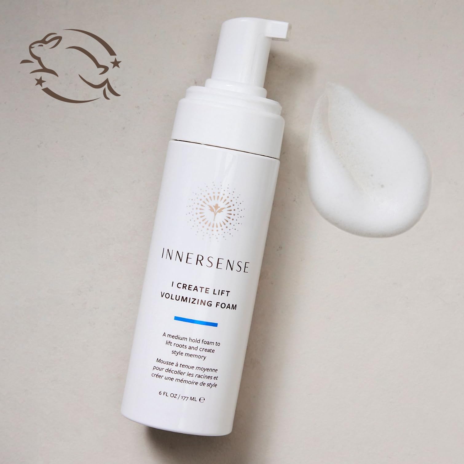 INNERSENSE I Create Lift foam shapes hair on wet application for easy styling.