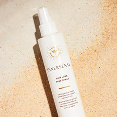 INNERSENSE Prep Spray mist for easy application and added body during styling.