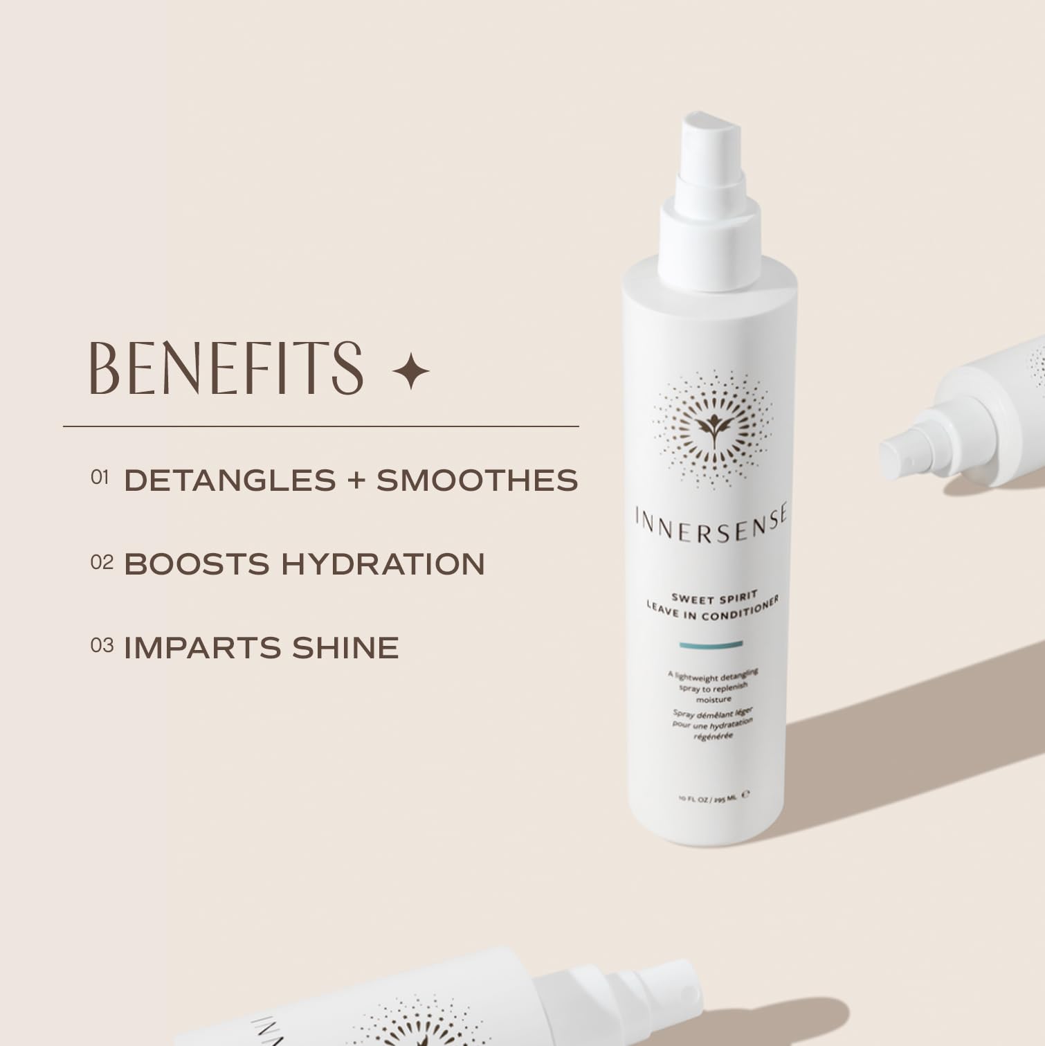 INNERSENSE On-the-go routine image suggests quick hydration during busy days.
