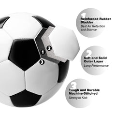 Innotoys soccer ball size 2 deflated with pump perfect toddler practice
