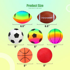 Innotoys soft basketball-style ball designed for gentle toddler grip.
