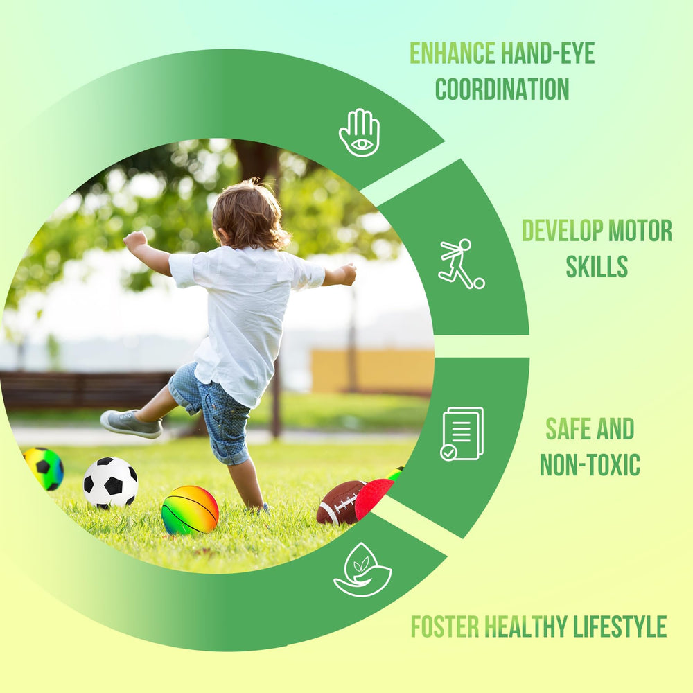 Innotoys gift-pack soft balls for babies and kids, versatile and fun.