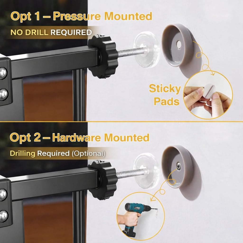 InnoTruth 18-inch walk-through opening ensures comfortable passage