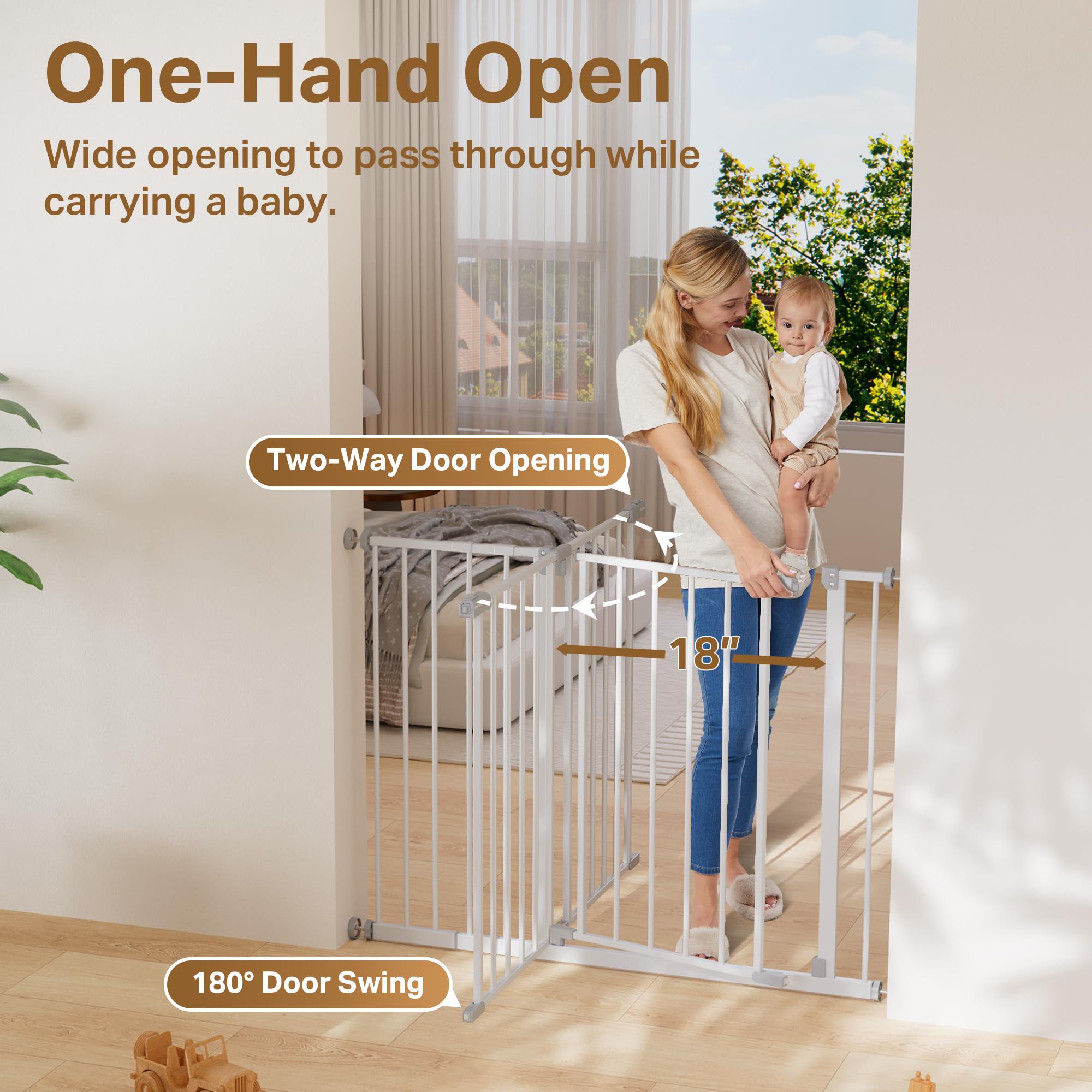 InnoTruth hardware-mount option delivers permanent child-pet safety.
