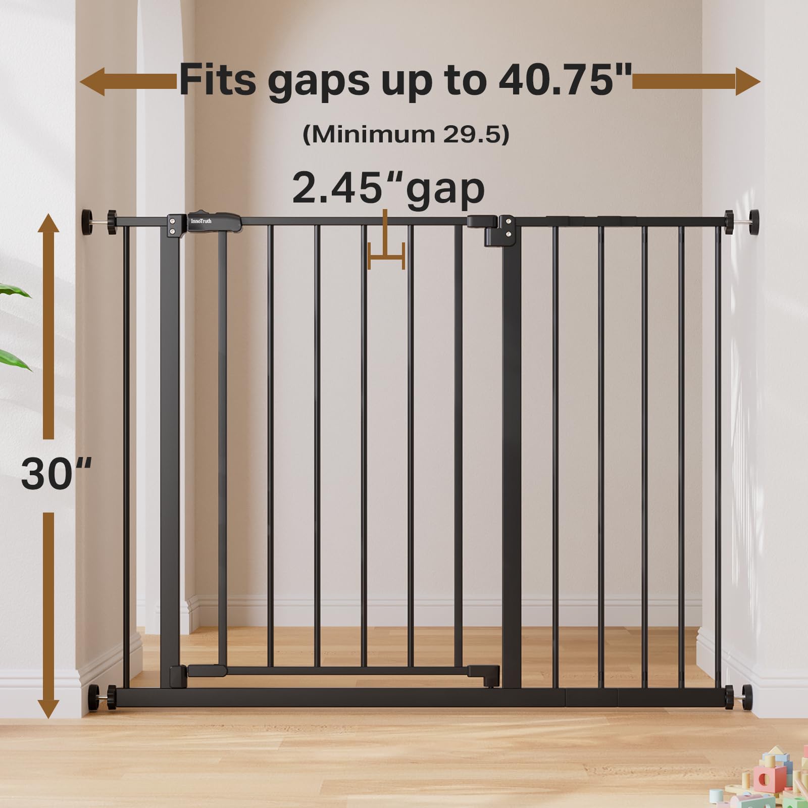 InnoTruth dual-lock system reduces accidental openings for families