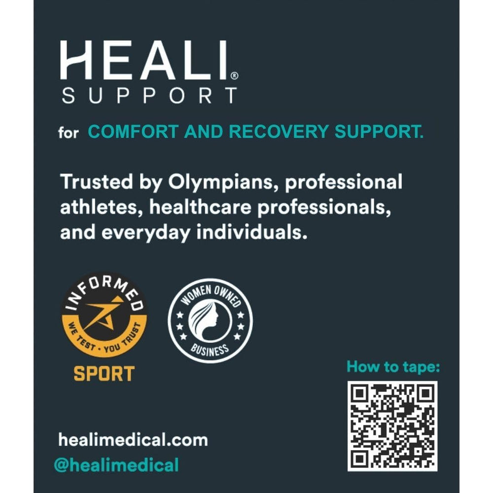 INNOVATIONS BY HEALI menthol-infused tape offers refreshing cooling relief after activity
