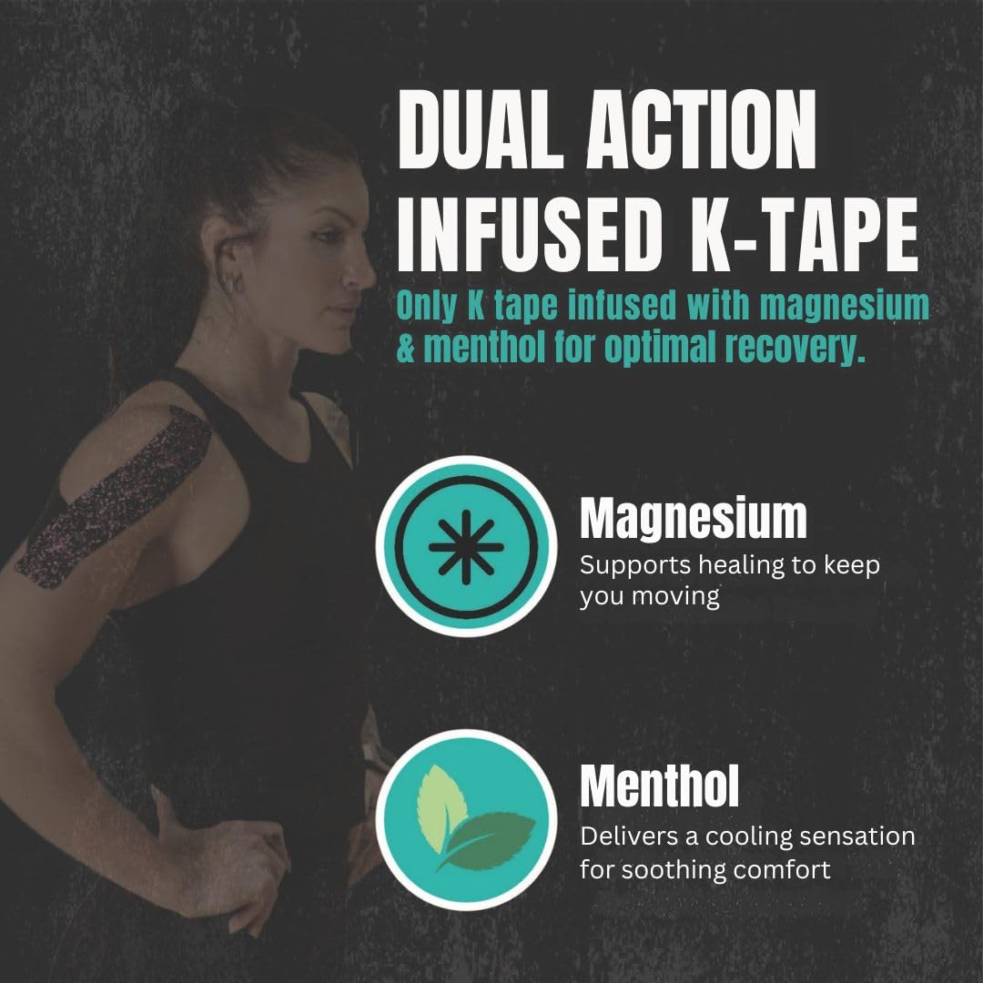 INNOVATIONS BY HEALI shoulder tape helps stabilize muscles after workouts