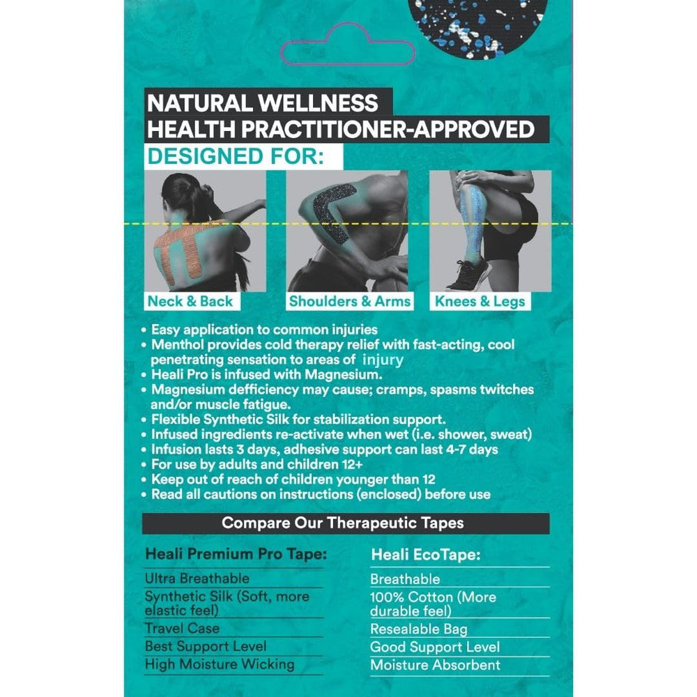 INNOVATIONS BY HEALI ready-to-use precut strips for quick taping before sport