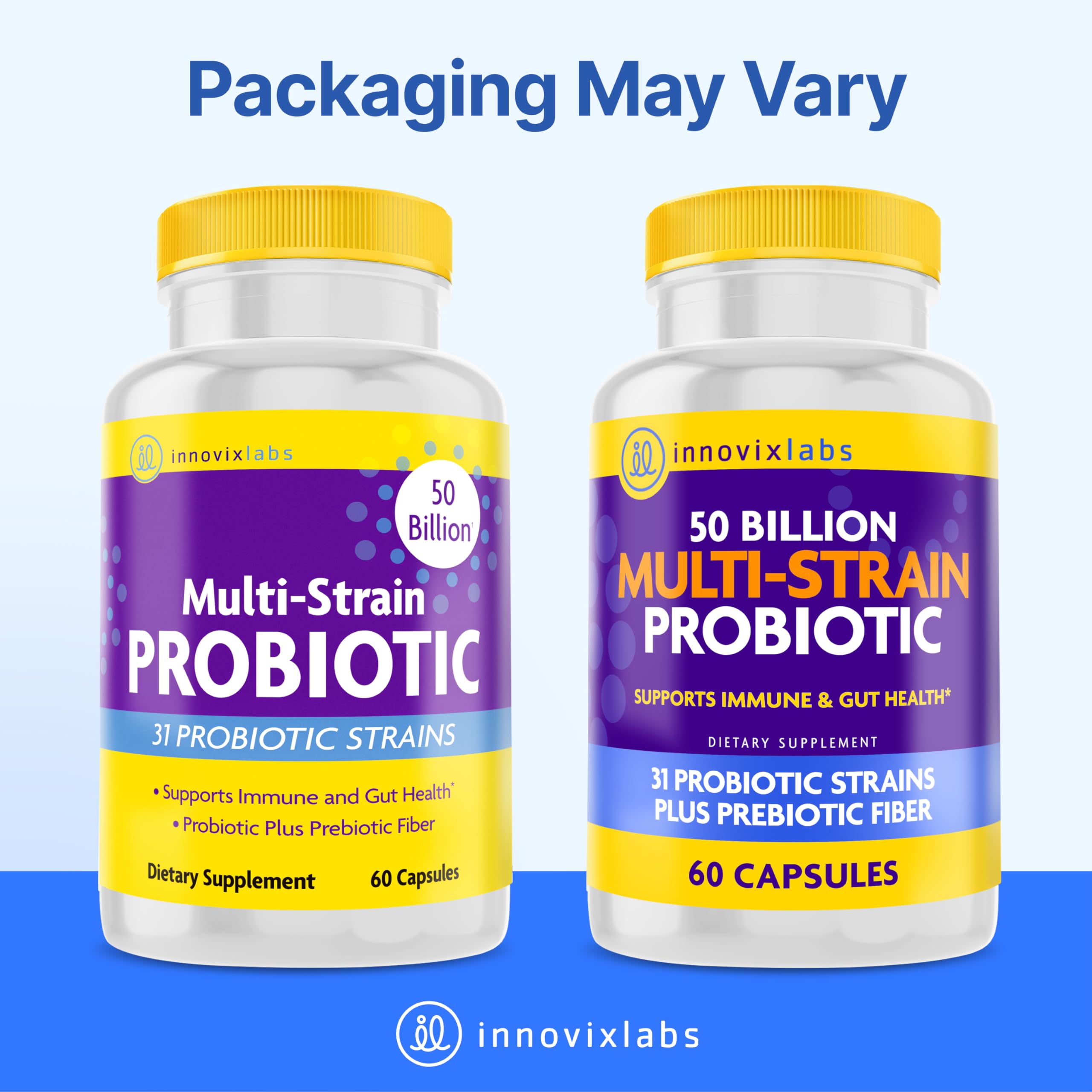 InnovixLabs daily-use routine with capsule near glass of water.