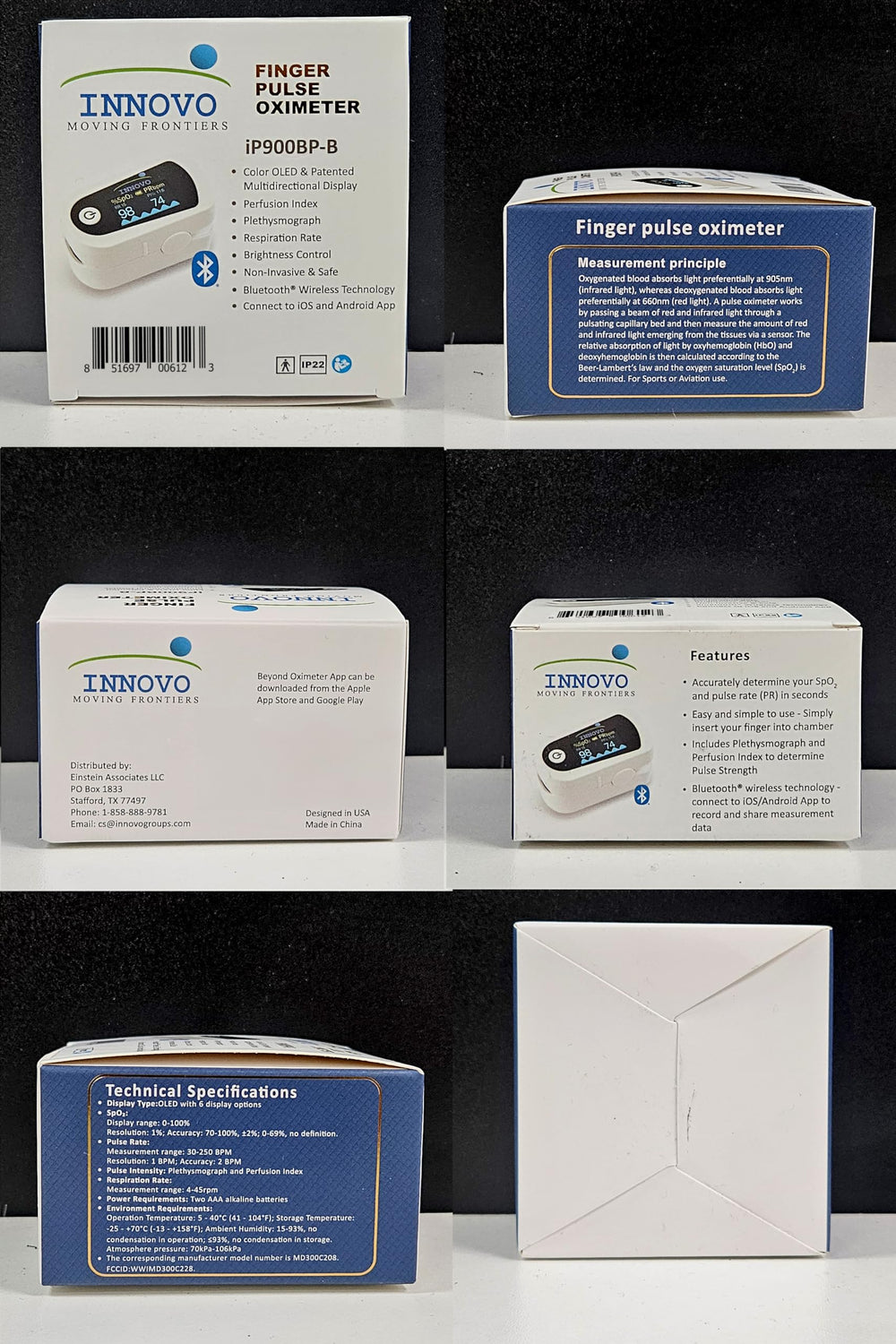 Innovo iP900BP-B caregiver-friendly viewing from multiple angles
