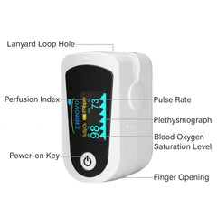 Innovo iP900BP-B pulse rate on display for easy on-the-go monitoring