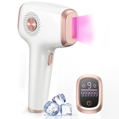 INNZA IPL device front view for at-home hair removal with ice cooling