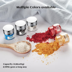 INOCERIS rose gold powder for elegant cake decorations and chocolate accents