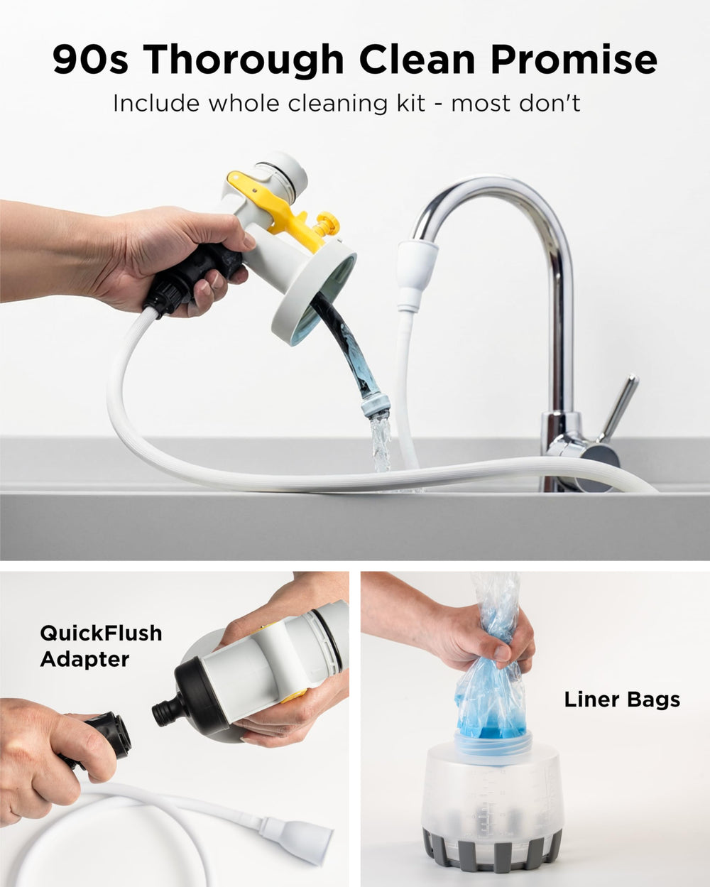 InoKraft 360-degree suction hose for continuous paint flow
