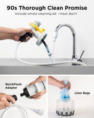 InoKraft 360-degree suction hose for continuous paint flow