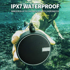 INSMY C12 side view portable speaker with rugged design