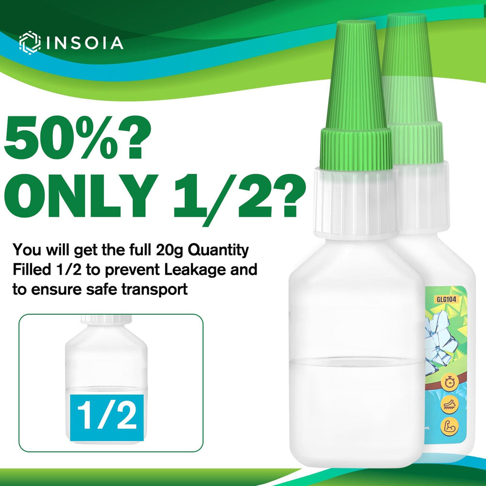 Insoia brand adhesive backed by 15+ years of experience and support.