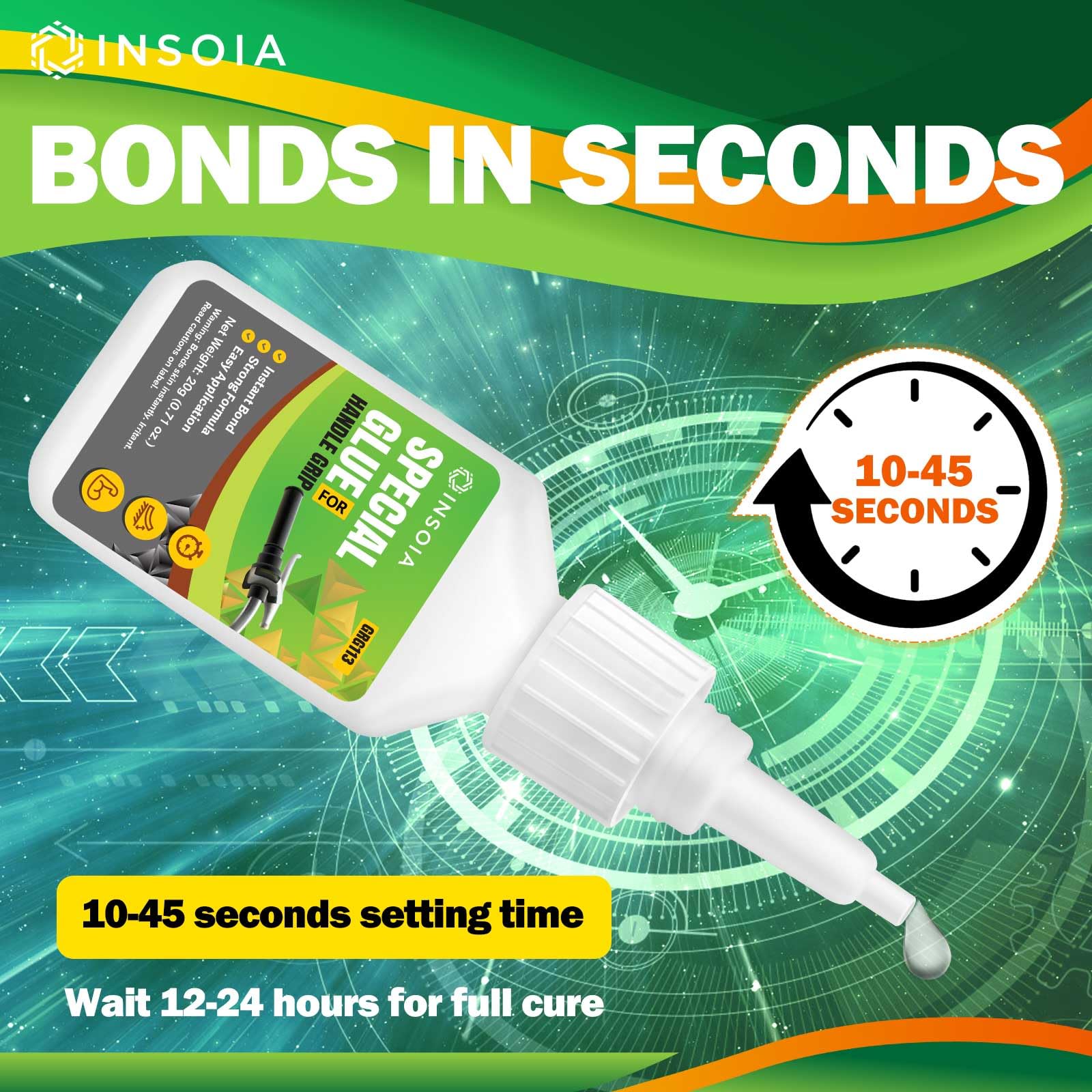 INSOIA Grip Glue bikes-atvs-snowmobiles—works across vehicles for robust grip.