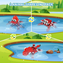 INSOON colorful animal designs encourage recognition and color perception during playtime.