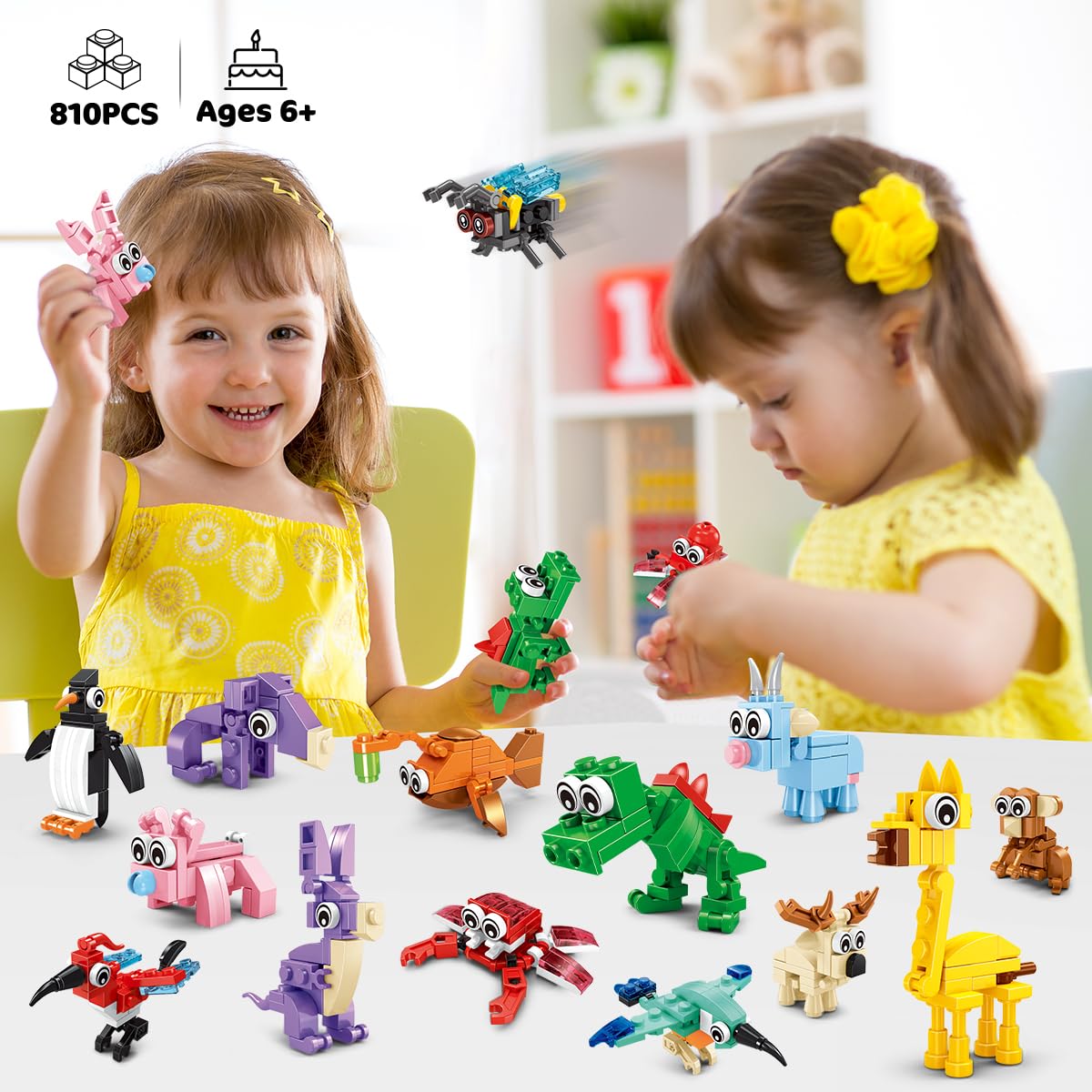 INSOON blocks with moveable heads and tails boost interactive storytelling and sharing among kids.