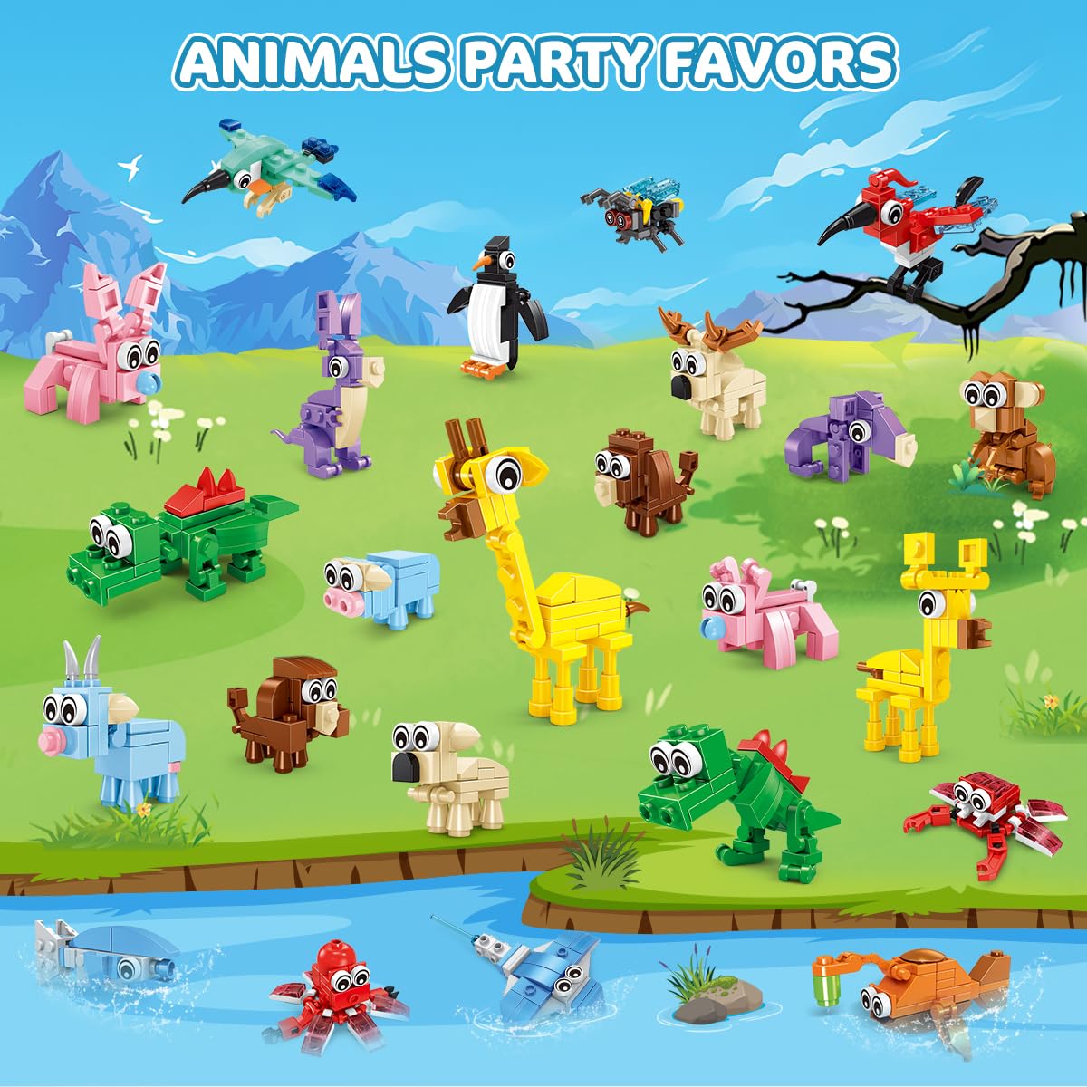INSOON animal designs offer endless play possibilities for boys and girls.
