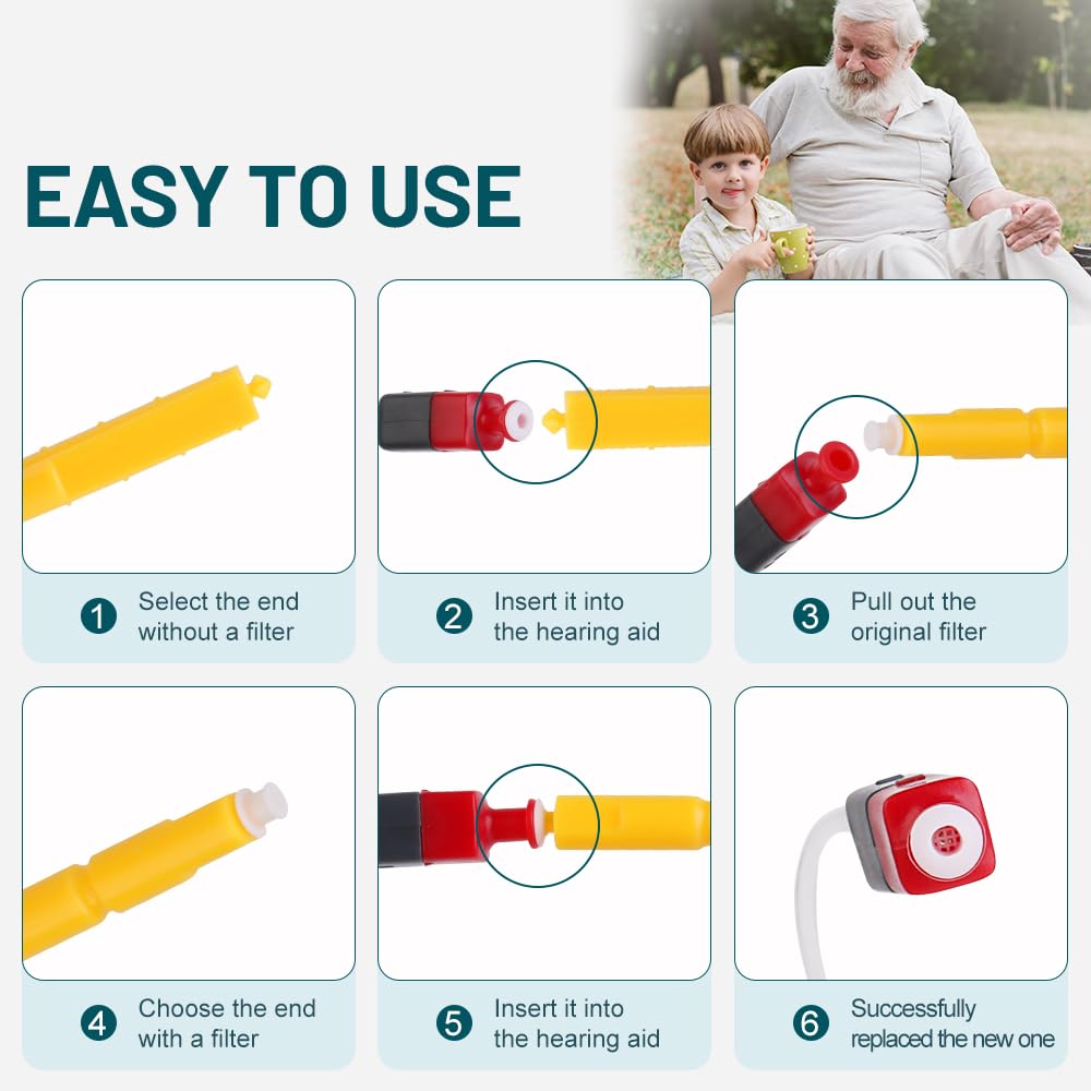 Inspack 1.5mm wax guards compatible with Starkey CIC and ITE models.