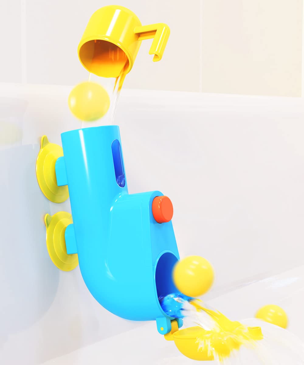 Inspiration Play Fill N Splash Submarine bath toy sparks water play for toddlers
