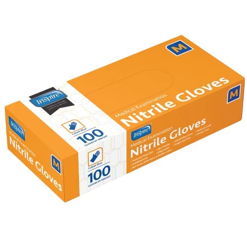 Inspire nitrile gloves latex-free option for sensitive users