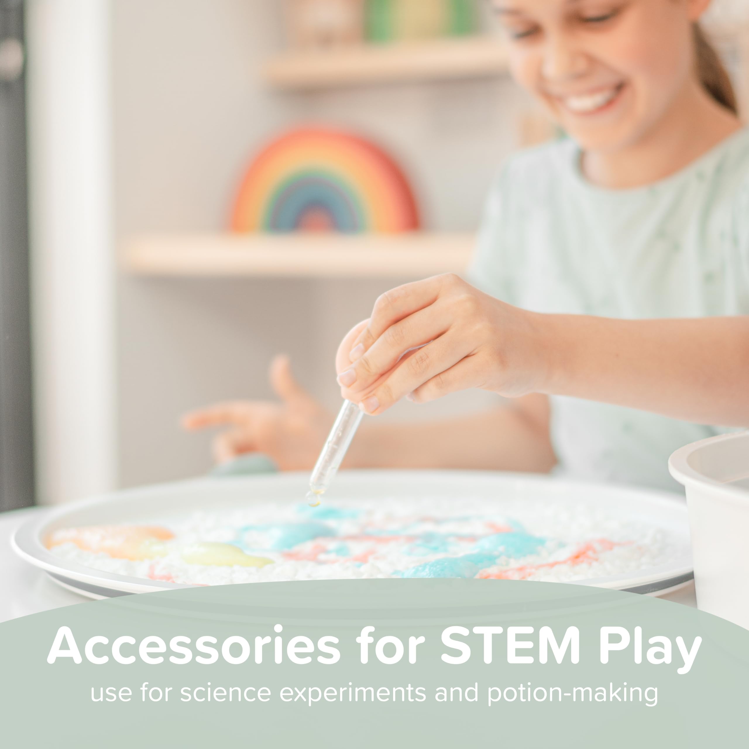 Inspire My Play soft silicone bodies with sturdy PC tube for durability.
