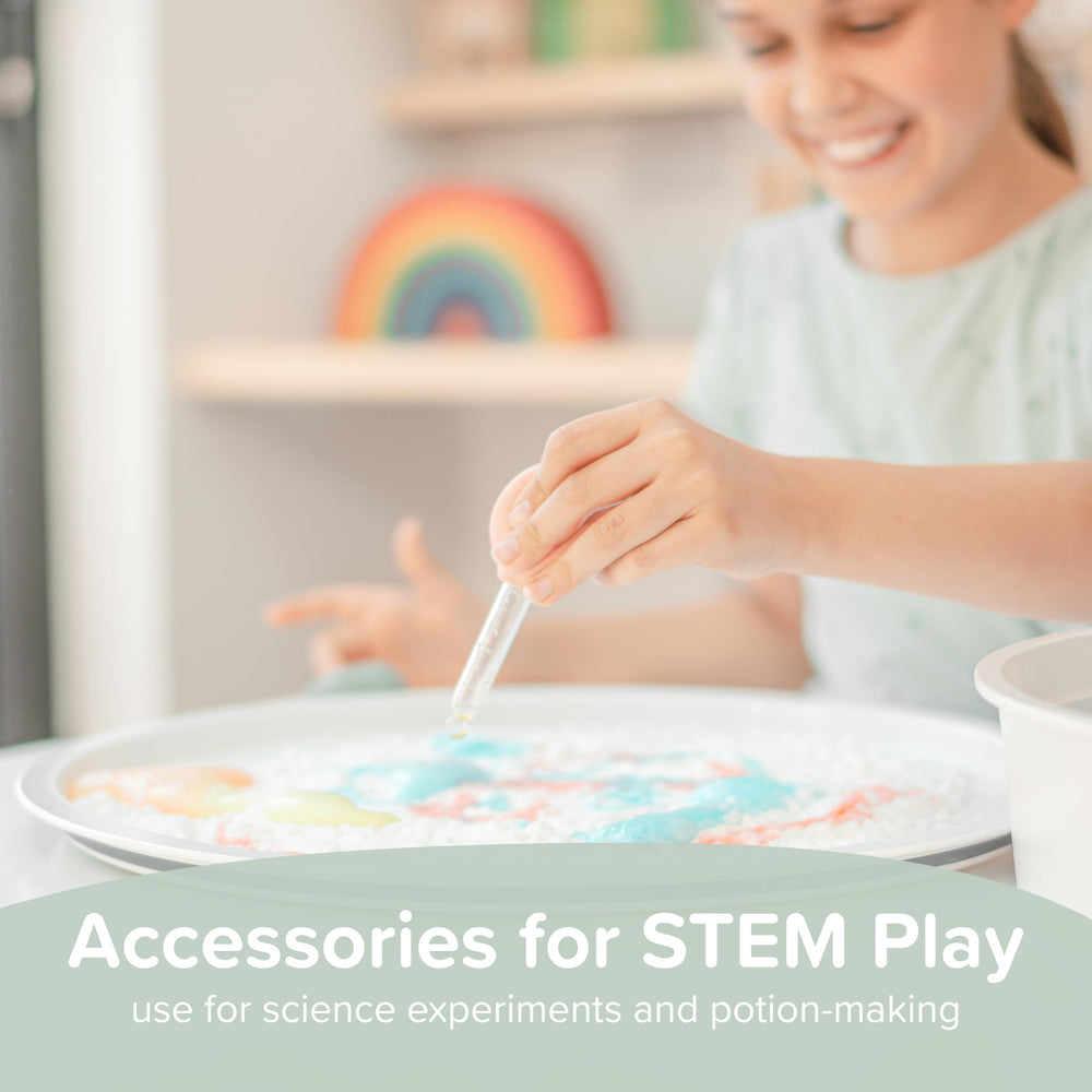 Inspire My Play soft silicone bodies with sturdy PC tube for durability.