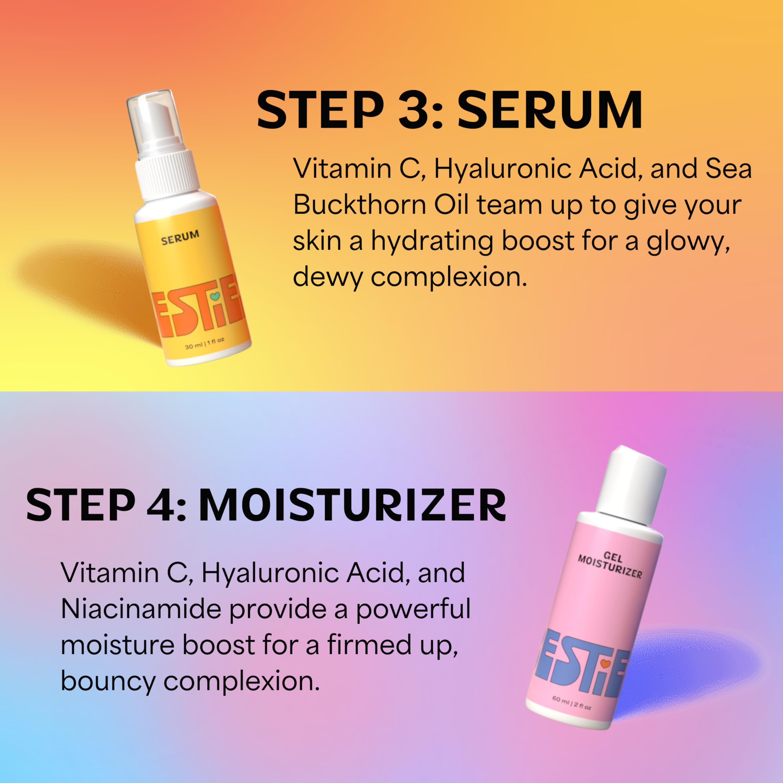 InstaNatural Besties kit packaging displayed for teens
