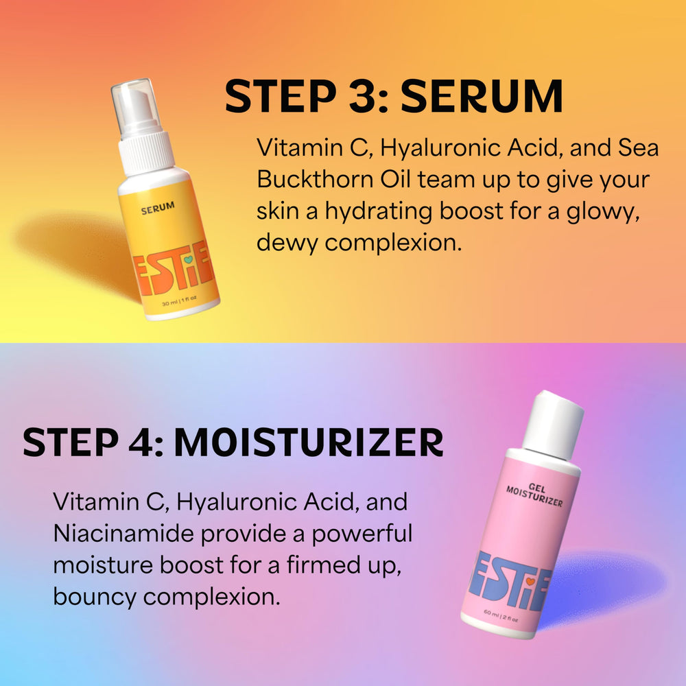 InstaNatural Besties kit packaging displayed for teens